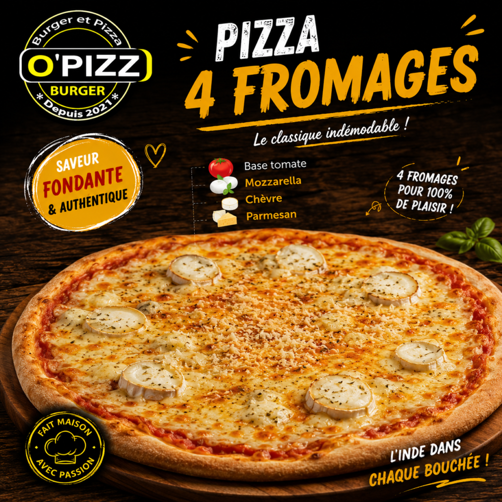 Pizza 4 Fromage